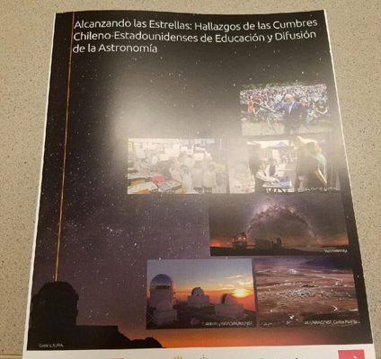 Presentan a la comunidad de astrónomos local el primer documento para la educación y divulgación de la astronomía en Chile