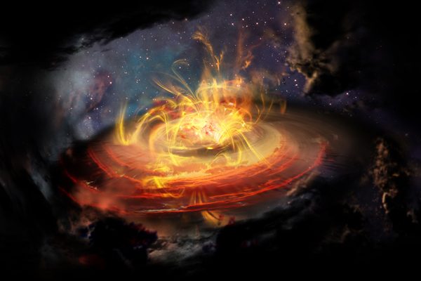 Astrónomos descubren que estrellas también pueden formarse en nubes con magnetismo caótico