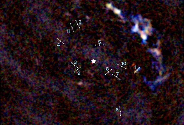 ALMA descubre estrellas formándose sorprendentemente cerca del agujero negro supermasivo de nuestra galaxia