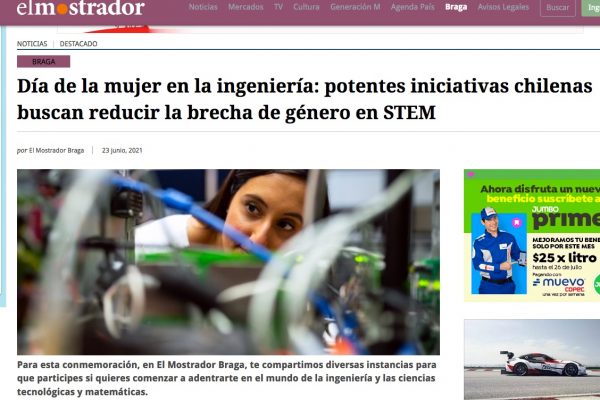 Red de Mentoras PROVOCA destacada en El Mostrador