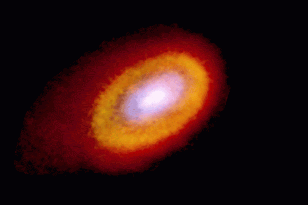 ALMA observa las profundidades de caótica incubadora planetaria