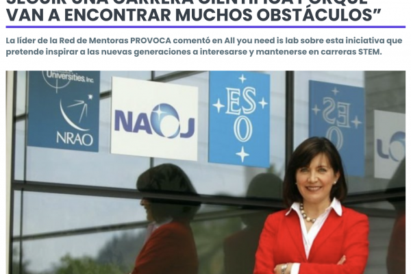 Radio USACH destacó a Paulina Bocaz, Líder de Red de Mentoras PROVCA