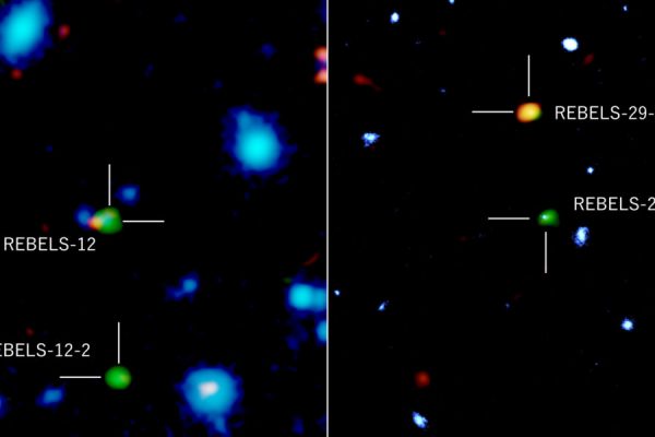 ALMA desvela galaxias en el amanecer cósmico escondidas en el polvo