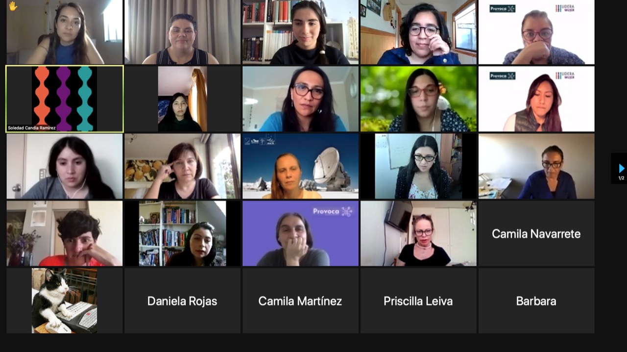 Mentoras PROVOCA analizaron los desafíos de Chile para la equidad de género en ciencias