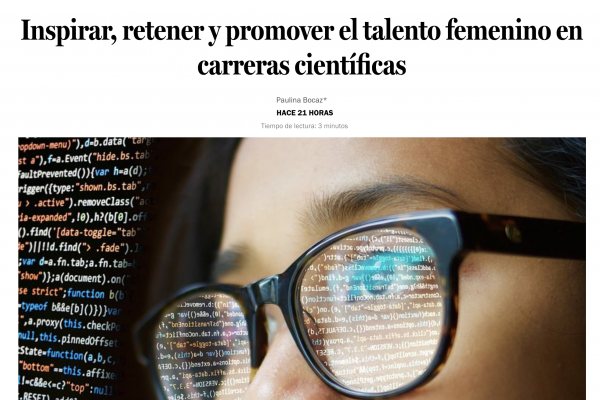 «Inspirar, retener y promover el talento femenino en carreras científicas»