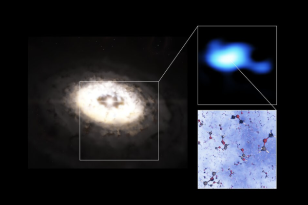 Astrónomas descubren la molécula más grande hasta ahora en un disco de formación de planetas