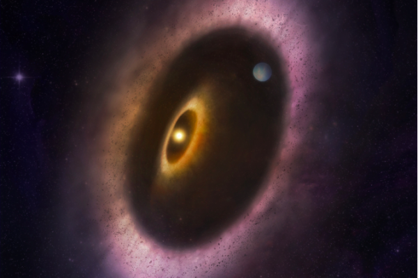 Equipo científico en busca de fósiles de formación planetaria revela  inesperadas excentricidades en disco de escombros cercano