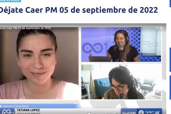 Entrevista a Mentora PROVOCA en Radio Infinita