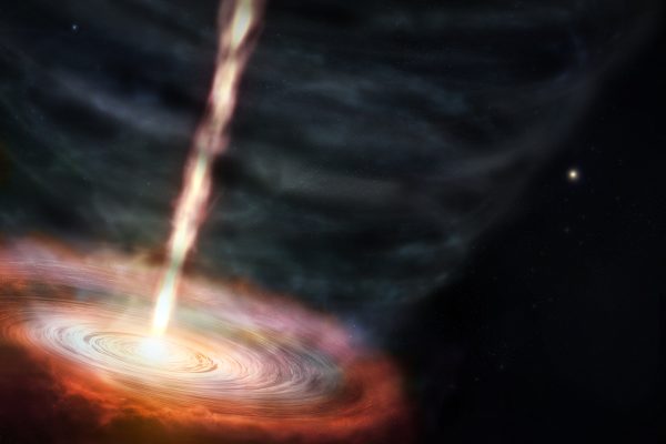 Máseres de hidrógeno revelan nuevos secretos de una estrella masiva a científicos de ALMA