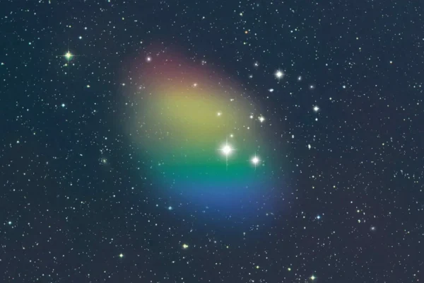 Astrónomos descubren una galaxia primordial oscura por accidente