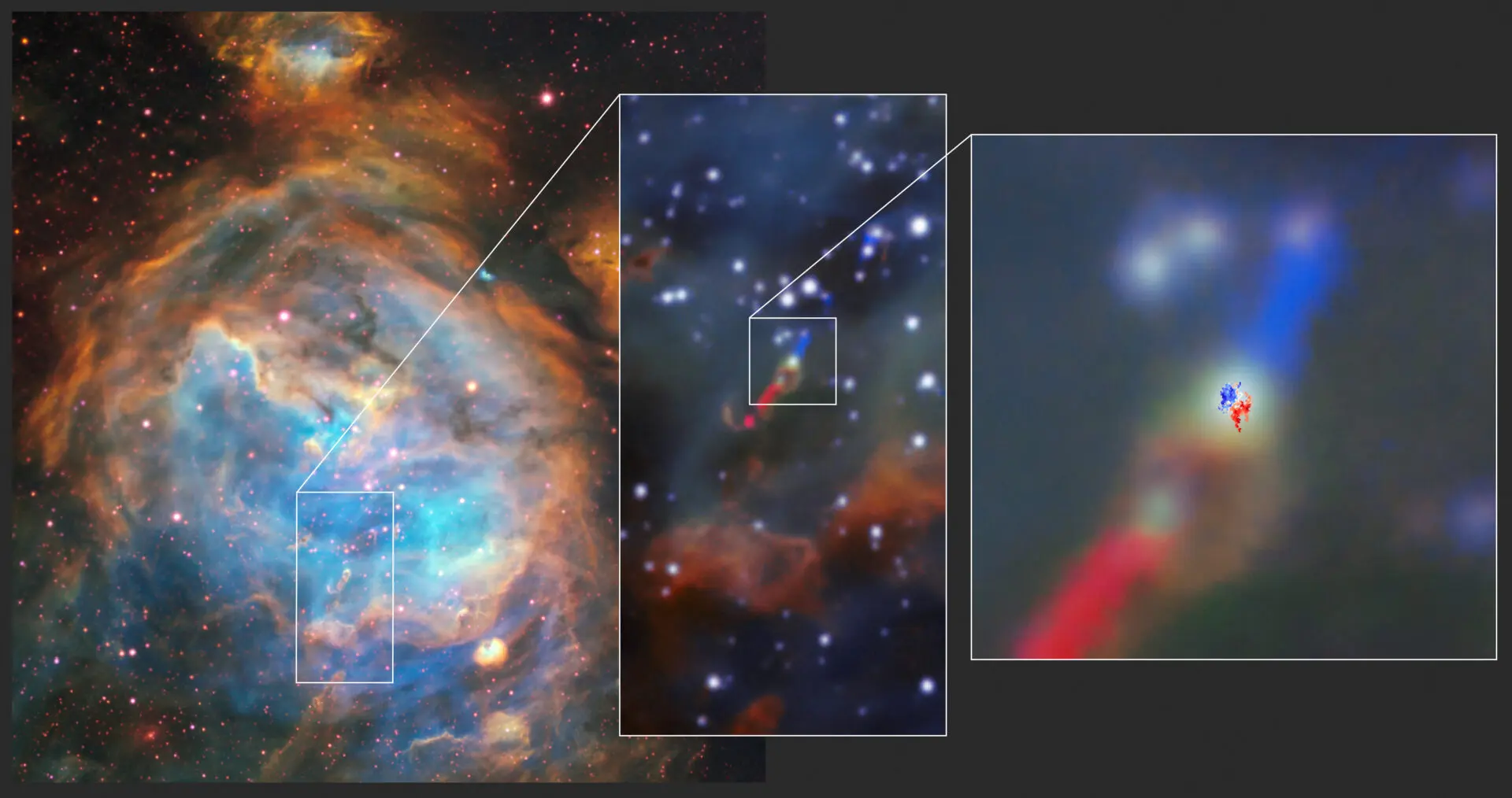 The disc and jet in the HH 1177 young star system as seen with M