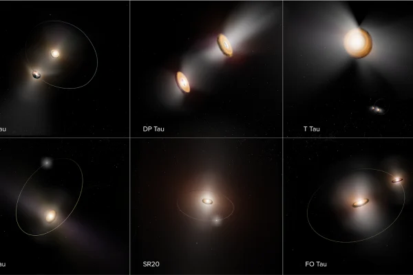 ALMA observa nuevas formas en las que los planetas podrían formarse